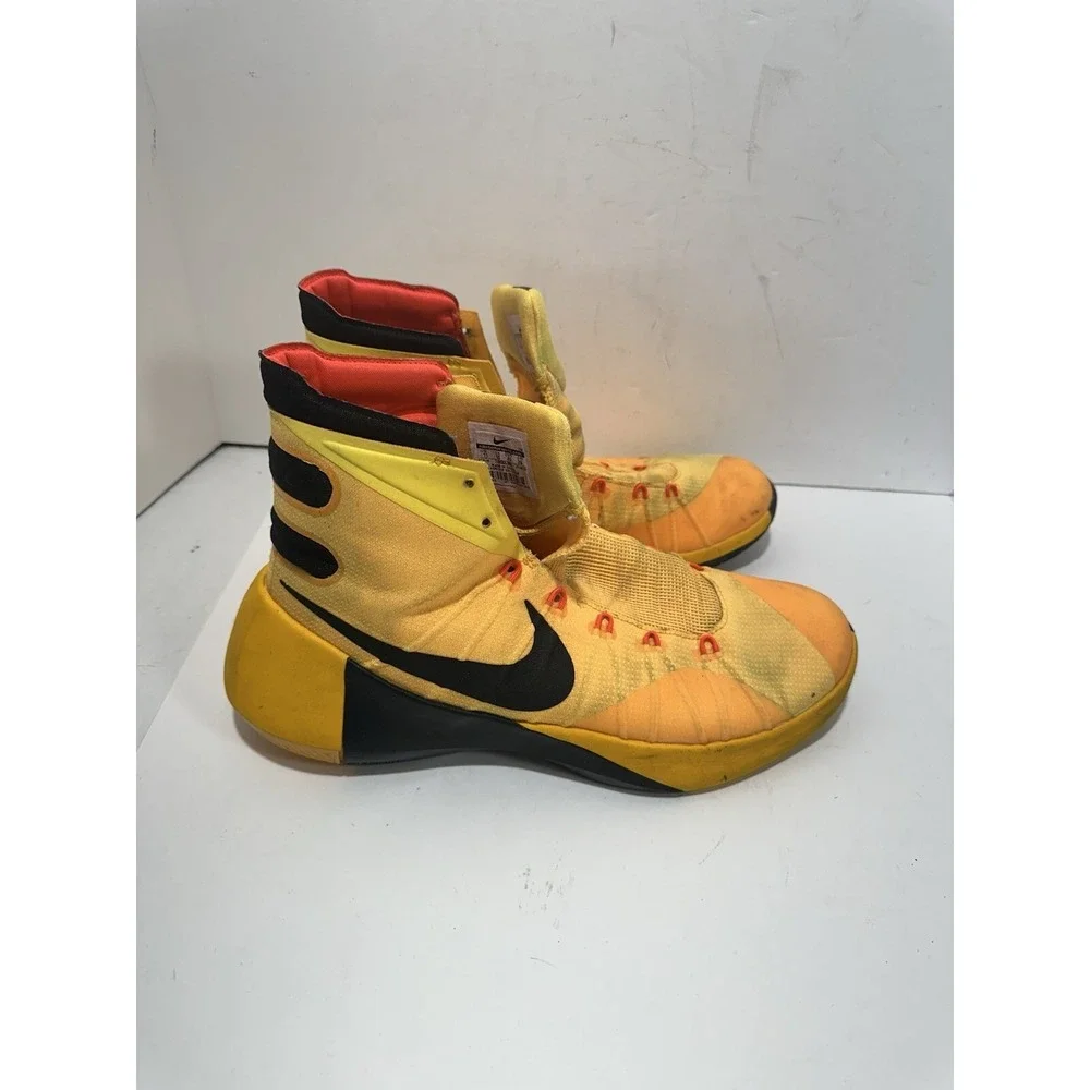 Nike Hyperdunk 2015 Bruce Lee Size 11 Yellow  749561-806 Shoe No Laces Stained**